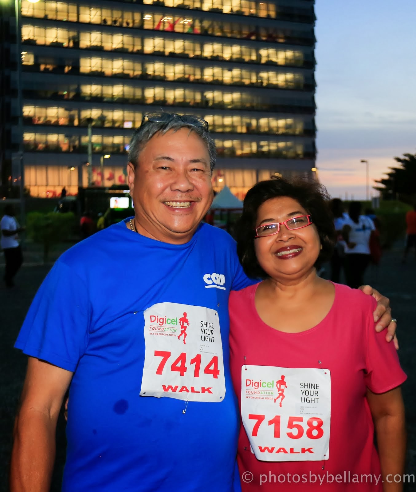 Supporting Digicel Foundation Night 5KRun/Walk for Special Needs