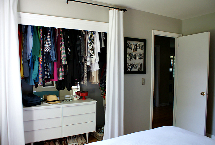 Fifty Two Weekends of DIY Pretty Small Closet
