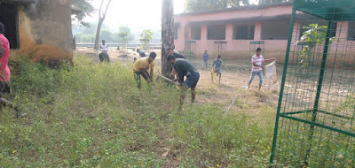 Gaya Police: गया पुलिस ने की छठ घाट की सफाई, Gaya Police cleaned Chhath Ghat, AnjNewsMedia
