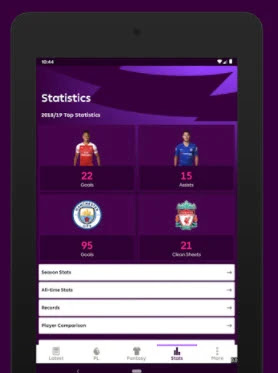 التطبيق الرسمي للفنتازي Premier League Official App التطبيق الرسمي للفنتازي Premier League Official App