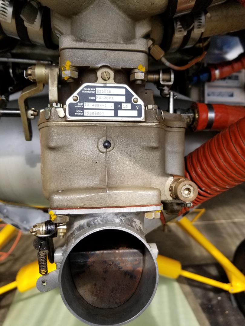 The Old Man and His Plane Carburetor Air Temp Gauge