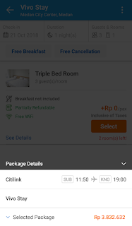 pesan paket pesawat+hotel di traveloka