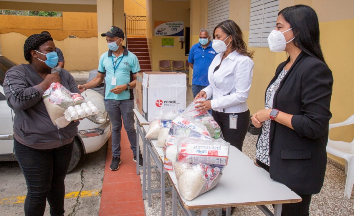 INABIE continuará entrega de alimentos crudos para cumplir con