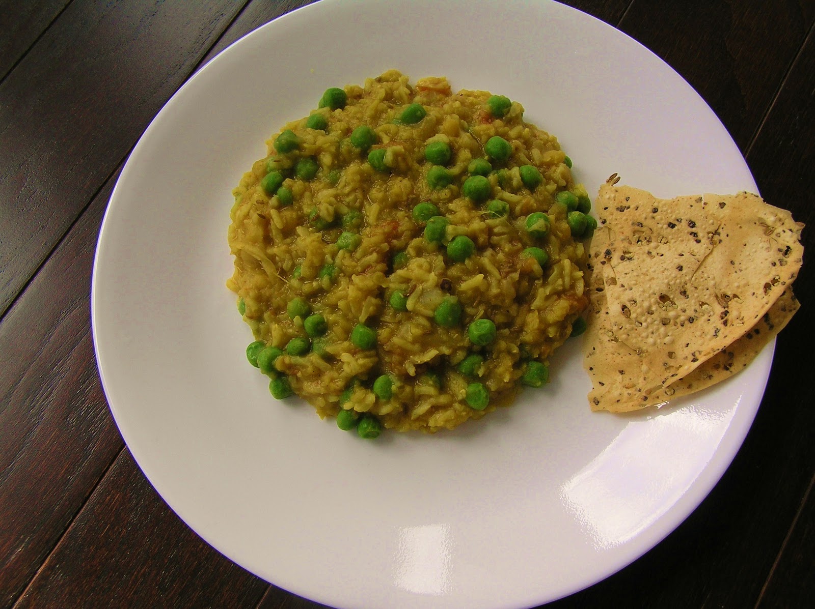 The Melting Pot Yellow Split Peas Khichdi / Mator Dal Khichudi