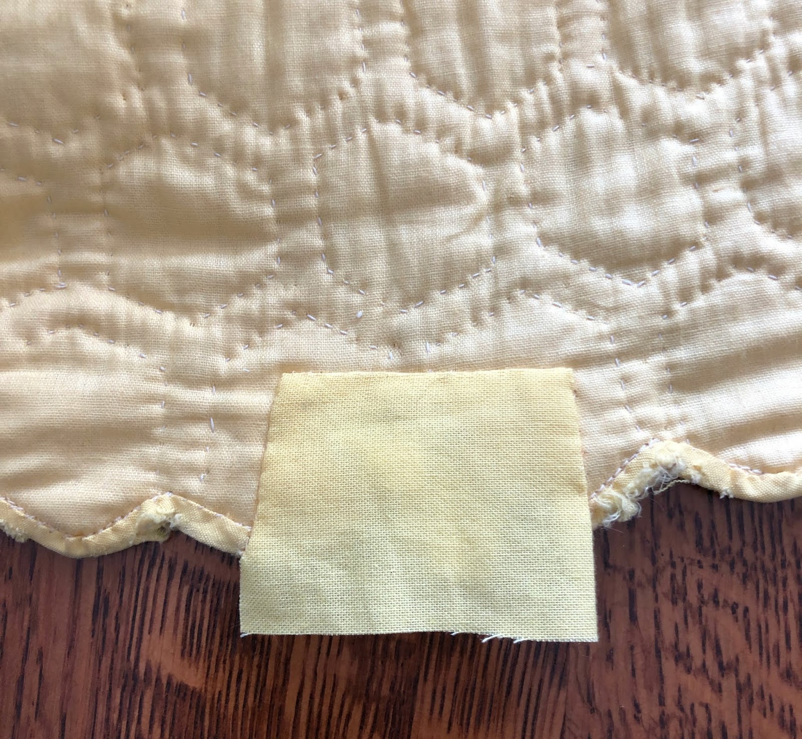 Sew Bliss Vintage Quilt Repaired