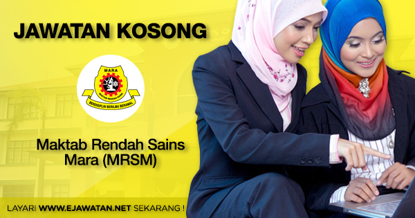 jawatan kosong mrsm mara 2020