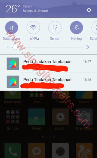 Cara mengatasi akun google perlu tindakan pada akun