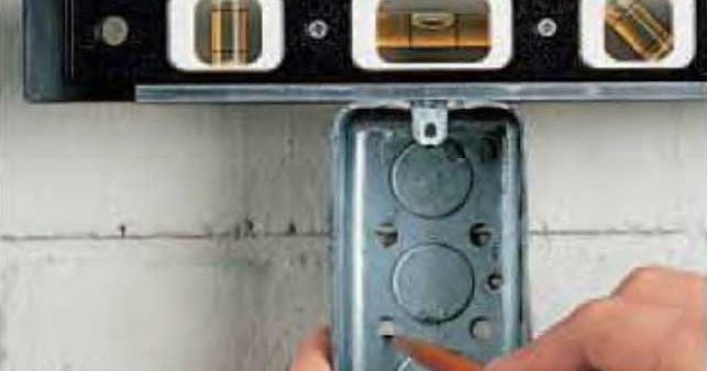 12 pasos para sobreponer tubo conduit en paredes de concreto