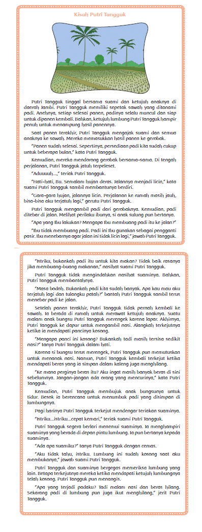Materi dan Jawaban Kelas 4 Tema 8 Subtema 1 Pembelajaran 5 - Kelas