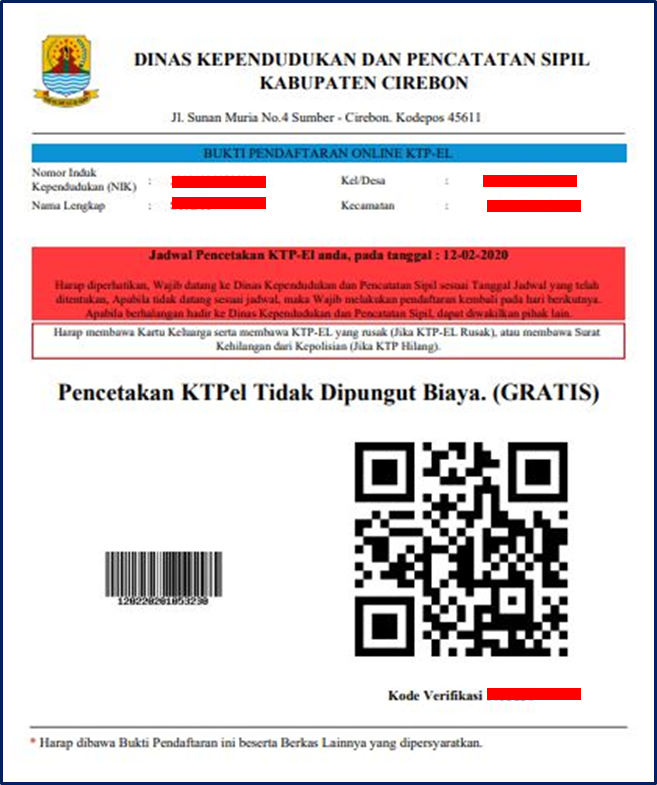 Tips Dan Trik Lolos Pendaftaran Cetak Ktp Elektronik Kab Cirebon Bungfei Com
