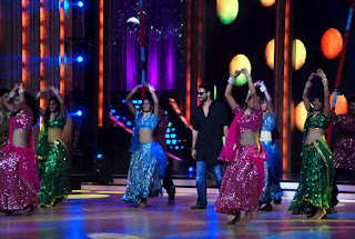 Bollywood Celebritie on the sets of 'Jhalak Dikhhlaa Jaa 5'