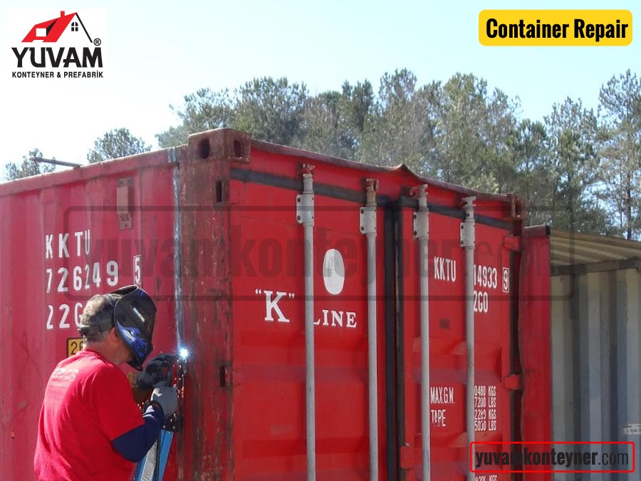 Container Repair And Maintenance - Yuvam Container, Prefabricated