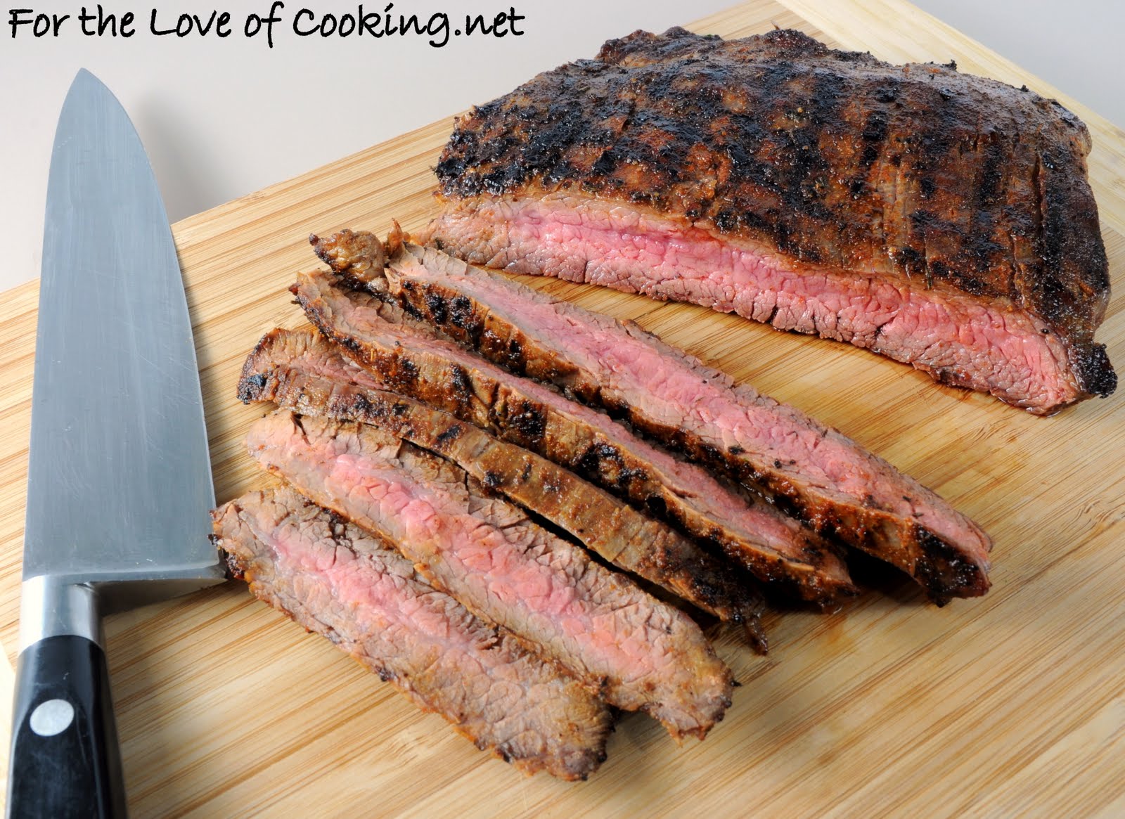 Blackened Flank Steak For the Love of Cooking