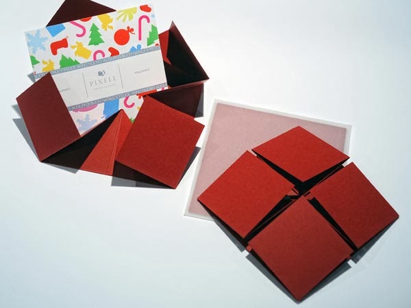 pop-up christmas card