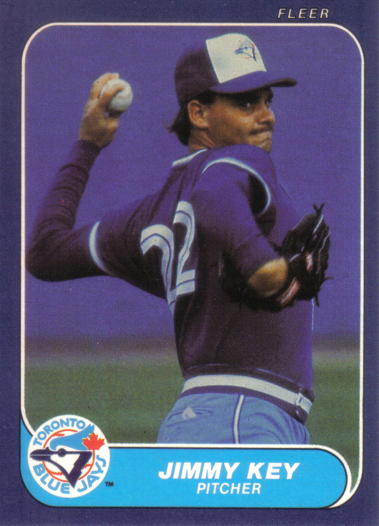 Tubbs Baseball Blog: My Favorite Baseball Cards of Jimmy Key During His  Nine Seasons with the Toronto Blue Jays