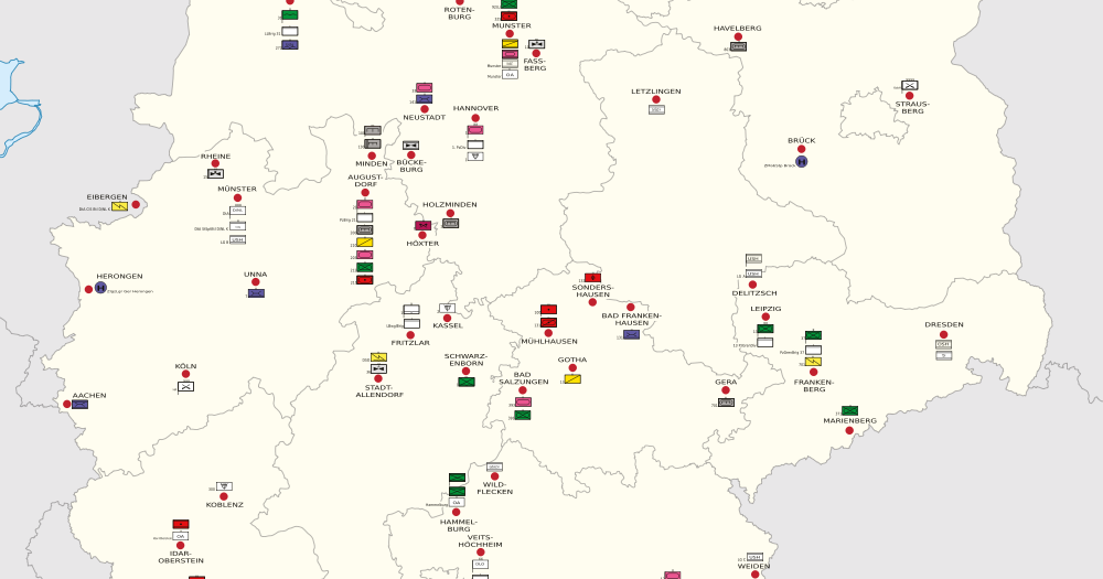 Defence and Freedom: Bundeswehr garrisons