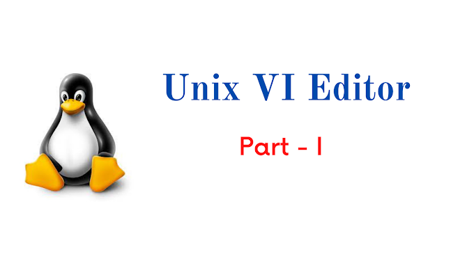 VI Editor Part One