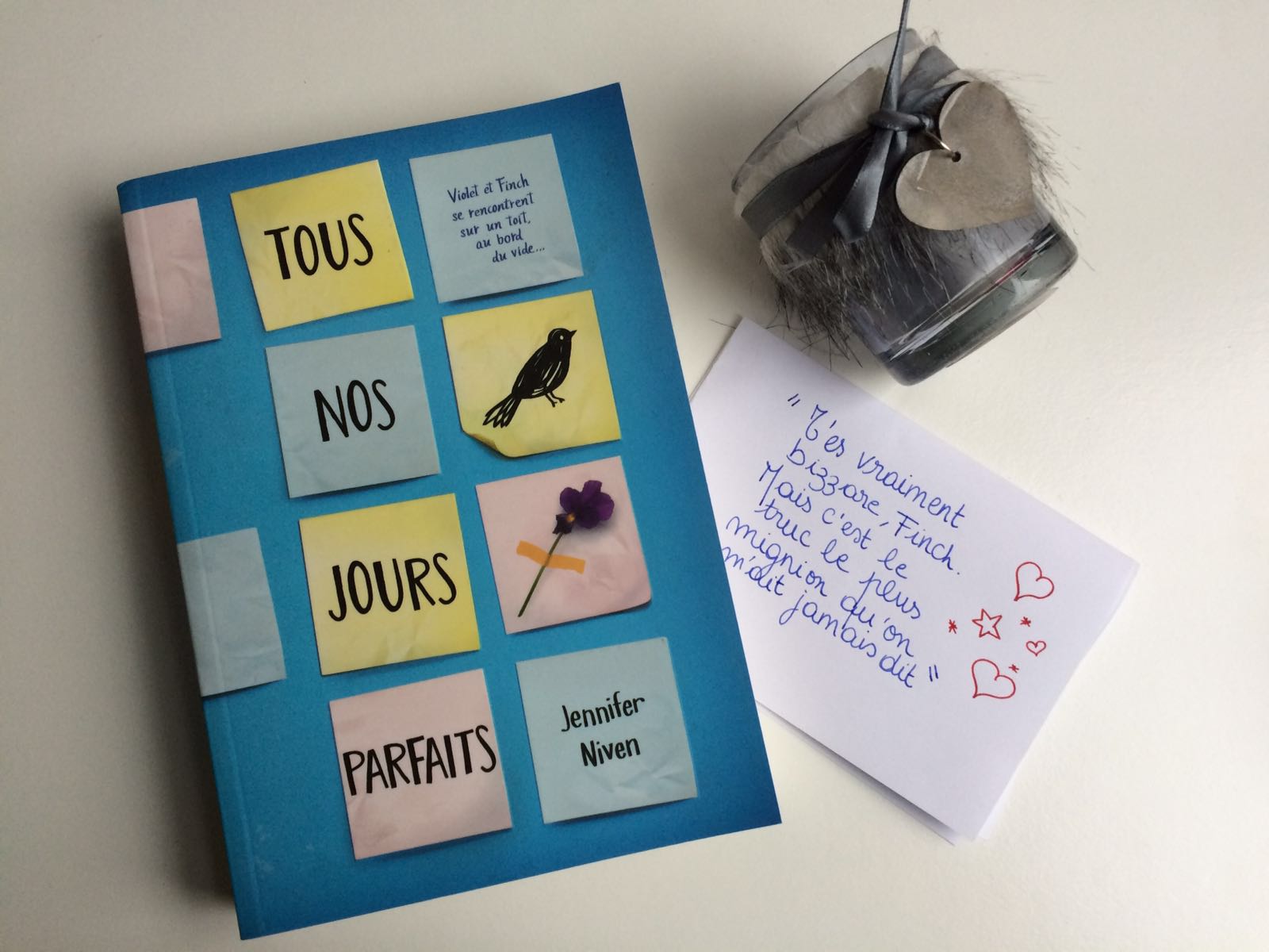 Tous Nos Jours Parfaits Jennifer Niven Les Lectures de Nora : Jennifer Niven