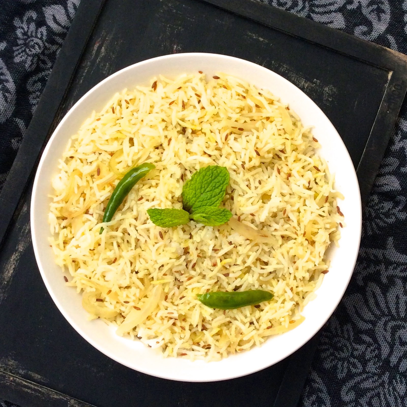 Jeera rice (Cumin Rice) For a Healthy Lifestyle Veggibites