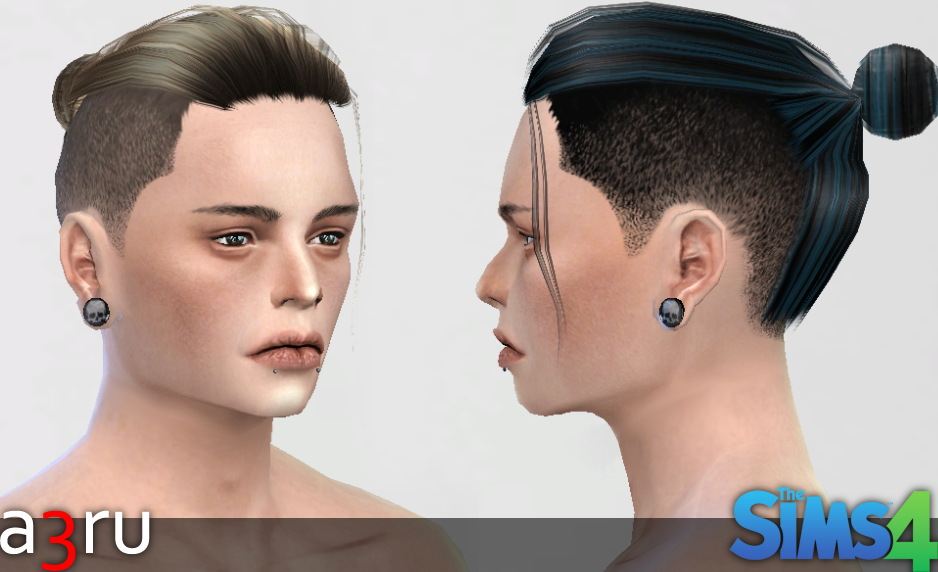Sims 4 Cc Man Bun With Long Hair Fuelret