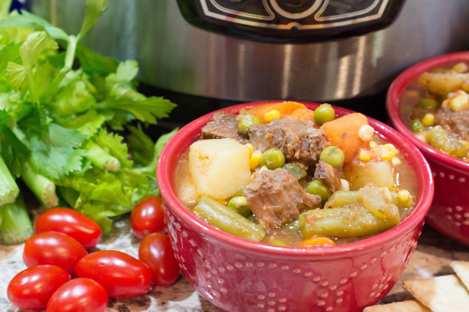 Instant Pot Beef Vegetable Stew Chasing Saturdays