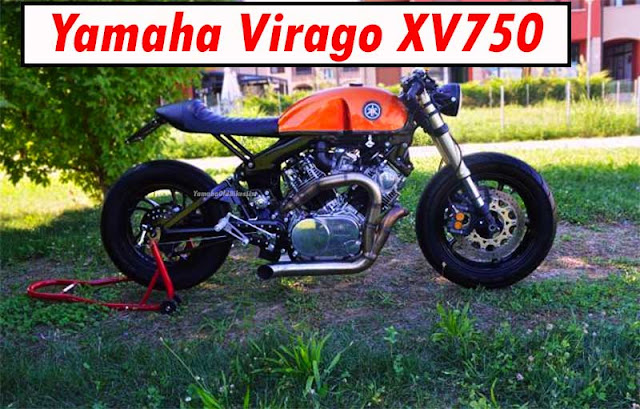 1982 Yamaha XV750 Cafe Racer Virago Modification