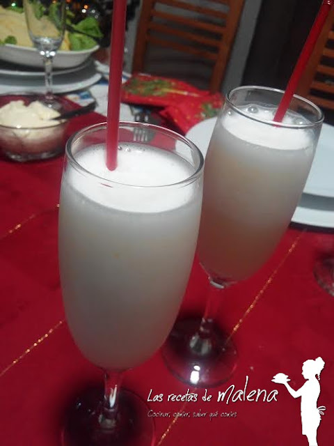 Sorbete de limón y cava