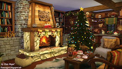 Frau Engel: Christmas Log Cabin