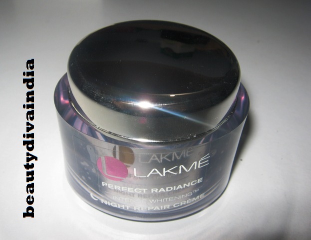 LAKME PERFECT RADIANCE INTENSE WHITENING NIGHT REPAIR CRÈME- REVIEW