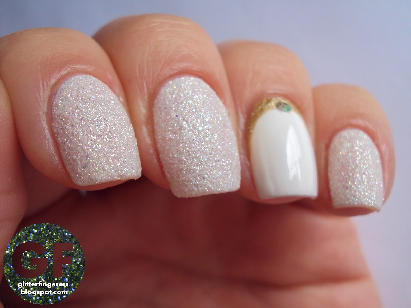 Nail Club Esküvői manikűr Glitterfingersss