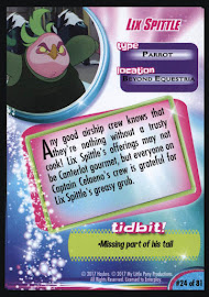 My Little Pony Lix Spittle MLP the Movie Trading Card