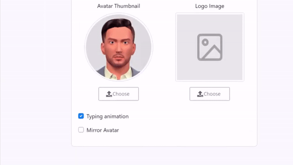 3D Avatars with your Own Logos