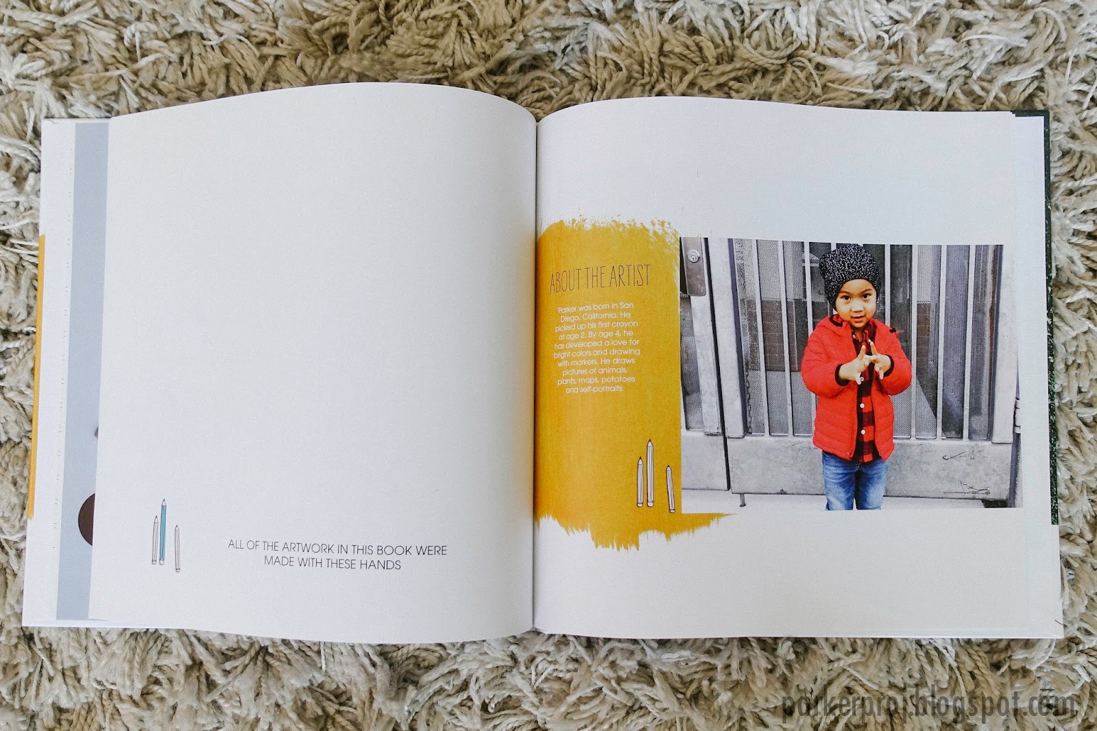 The Parker Project Preserve & Organize Kids Art with Shutterfly's Mini