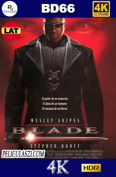 Blade (1998) Ultra HD BD66 4K HDR Dual-Latino VIP