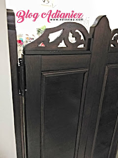 Pintu Koboi Dapur | Senangnya hati bila dah siap, privasi dapat dikawal