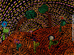 van vincent landscape gogh draw using drawing technique different goghs lesson