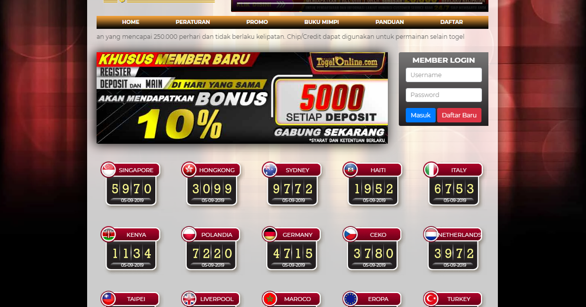 SITUS TOGEL TERPERCAYA