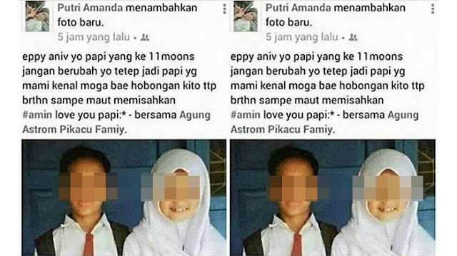 Masih SD Kok Sudah Pacaran Sih, Dek? Buang Ingus Aja Belum Bersih