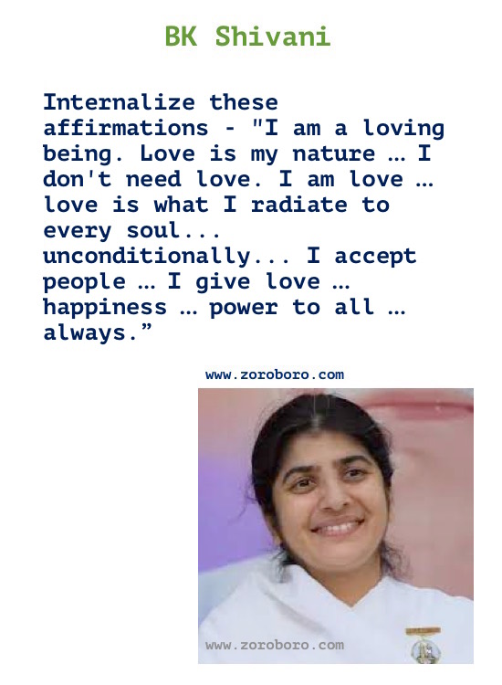 BK Shivani Quotes, BK Shivani Inspiraitonal Thoughts, BK Shivani Teachings Hindi/English, BK Shivani on Karma, Life, Relationship & Happiness in Hindi/ English, BK Shivani Motivational Quotes, BK Shivani Hindi Quotes / Brahma Kumaris