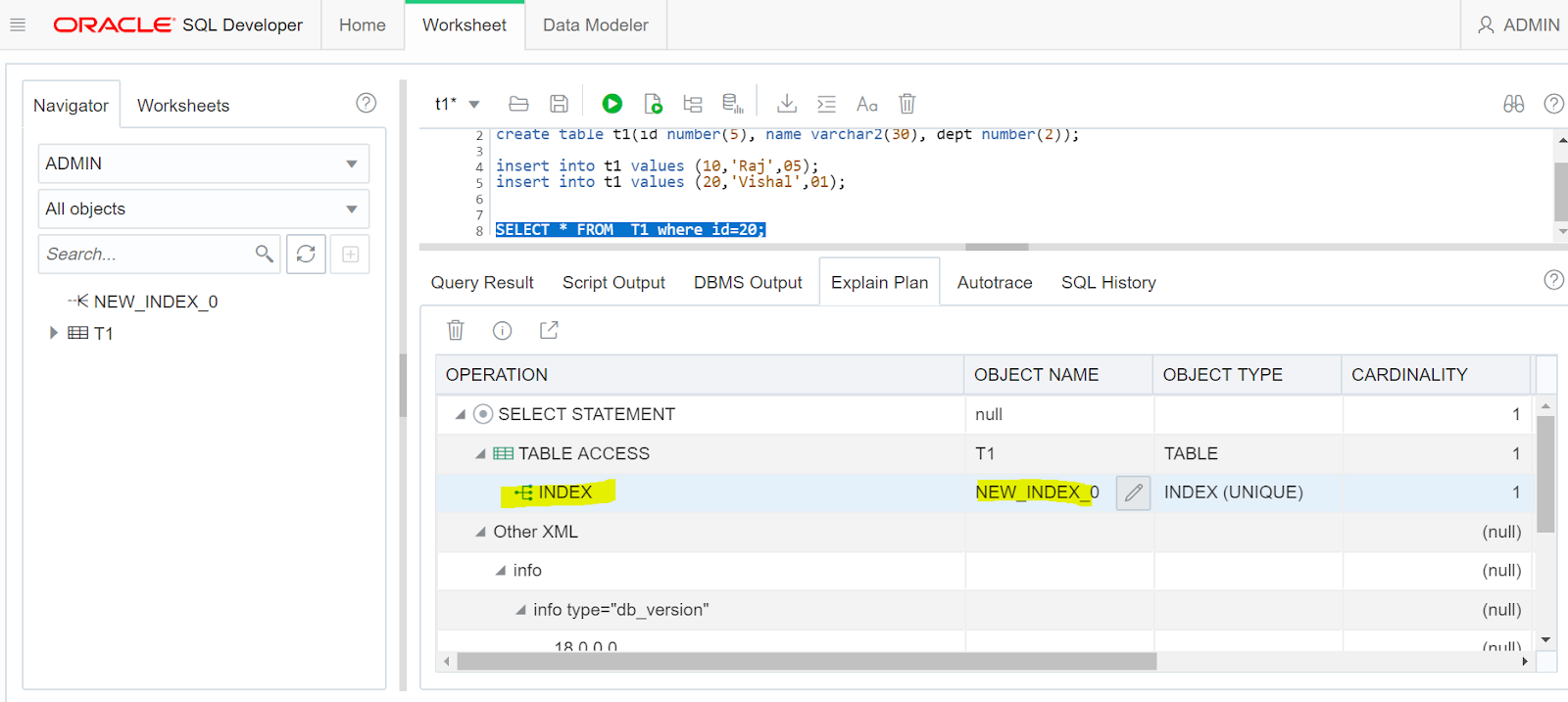 Oracle DBA Quick Notes: Connecting SQL Developer Web to Autonomous ...