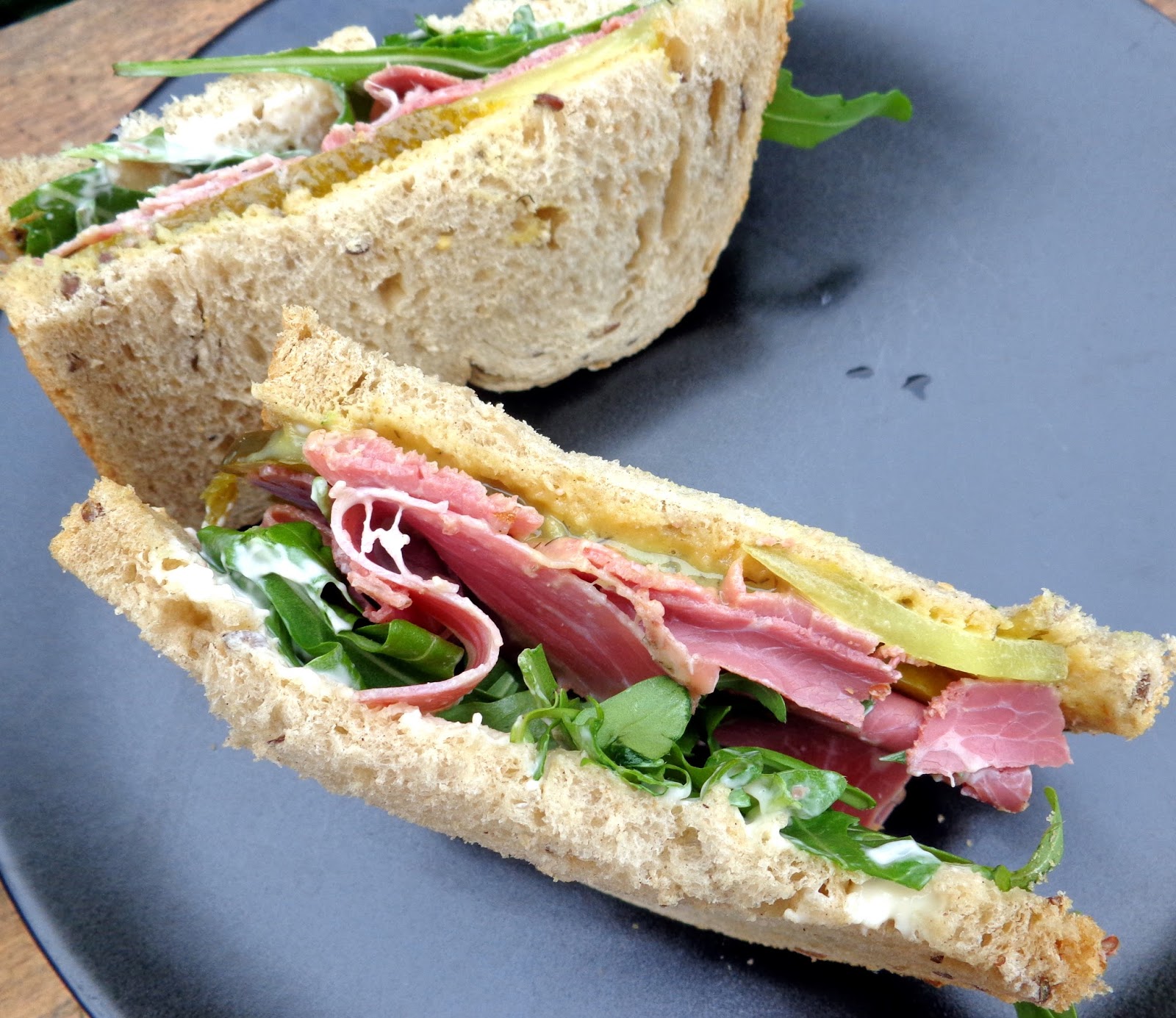 Wat ik gegeten heb Broodje Pastrami