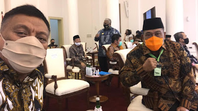 Gubernur Olly Rapat Bersama Presiden Jokowi Bahas Percepatan Penyerapan APBD