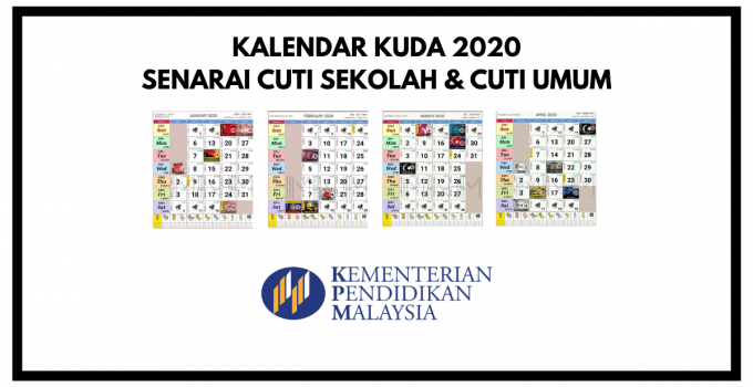 Kalendar tahun 2020