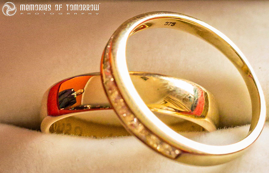 Self-Taught Photographer Finds Unique Way To Shoot Weddings… Reflected On Rings