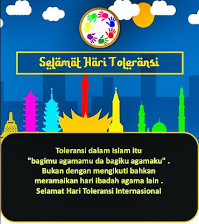 Ucapan Selamat Hari Toleransi Internasional