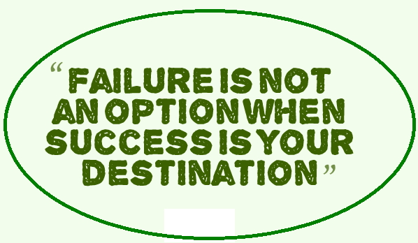 failure is not an option quotes