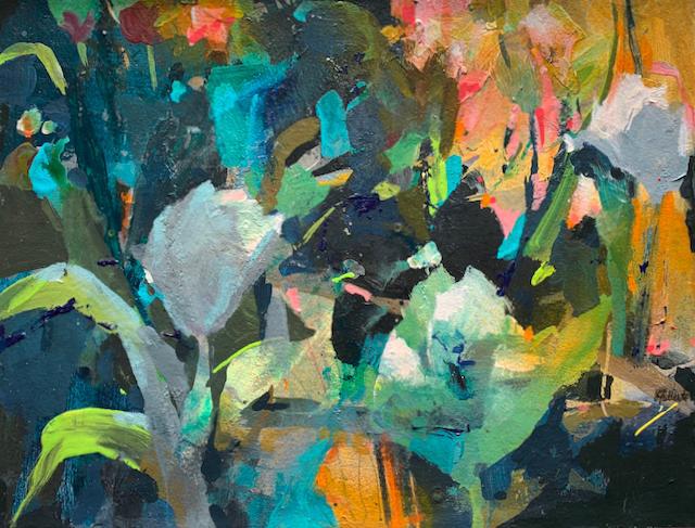 Joan Fullerton Paintings: Contemporary Art, Abstract Botanical Painting