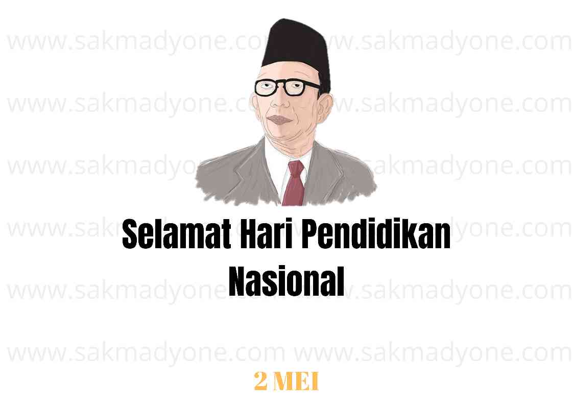 Gambar Ucapan Selamat Hari Pendidikan Nasional 2023, Ki Hadjar