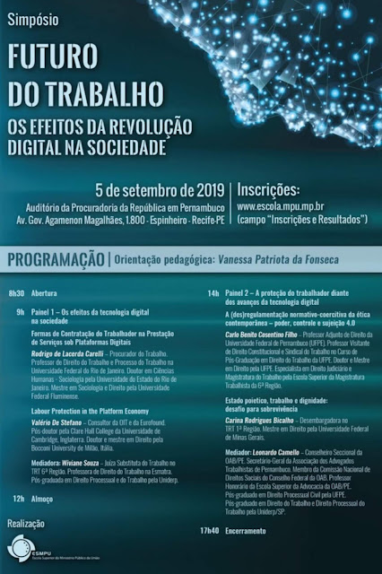 Evento que discutirá os efeitos da revolução digital na sociedade