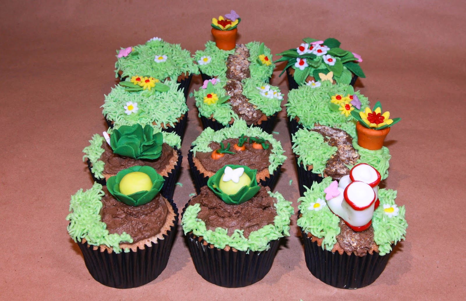 The Cake Trail Earl Grey cupcakes with lemon buttercream